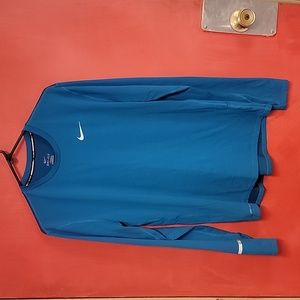Nike Running Dri Fit long sleeve shirt, mesh back Size M